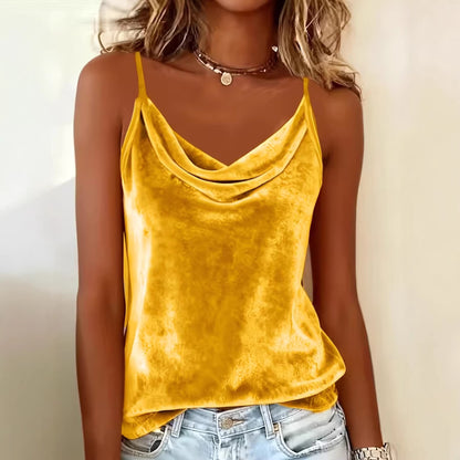 Women Summer Tank Top - Slim Fit Sleeveless Camisole